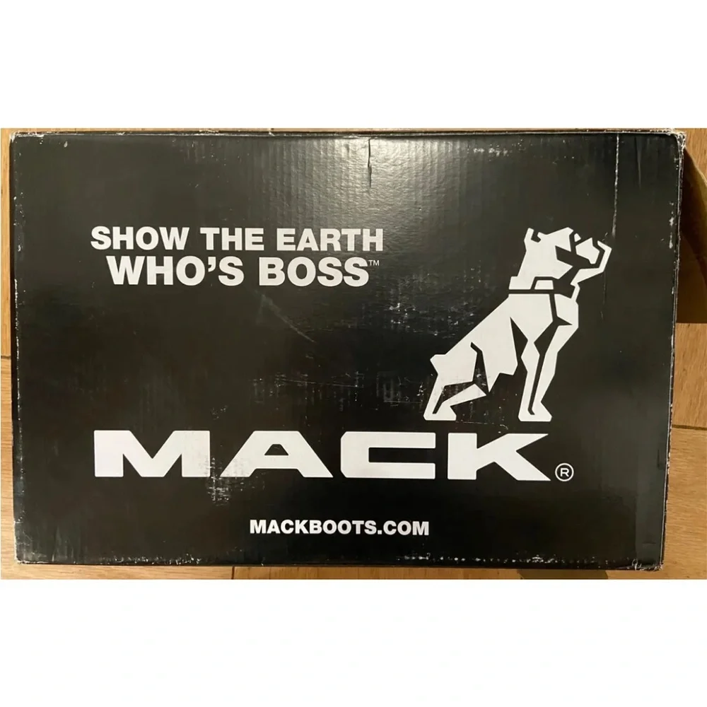 Mack Ranger Lace-Up Safety Rocky Brown Boots Size US 13 AUS/UK 12 EU 46